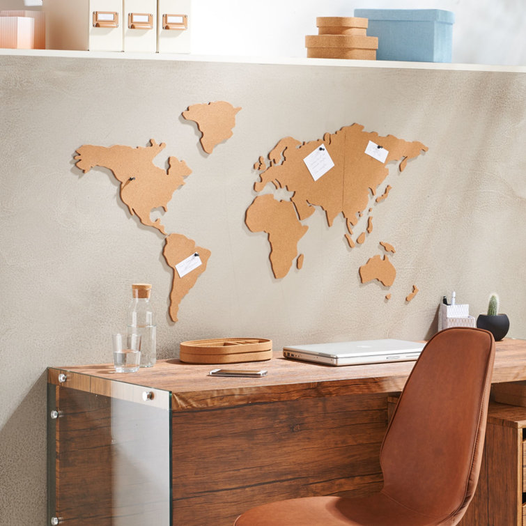 The Seasonal Aisle Wall Mounted Cork Board Wayfair.co.uk